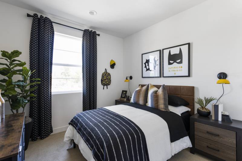 Plan 5 Model Home Bedroom